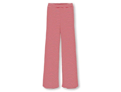 Kids ONLY cloud dancer/equestrian red stribede bukser